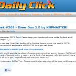 Diver Dan Flash wins The Daily Click’s Game of the Week!